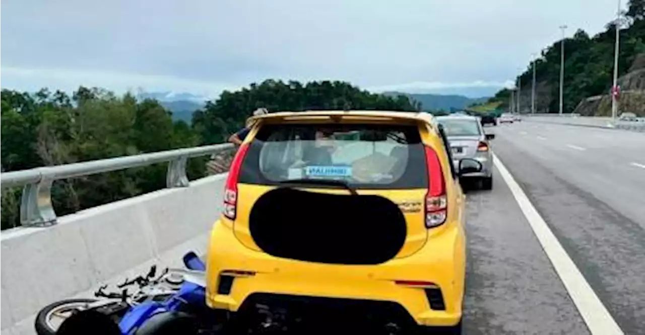 Users of newly opened SUKE Expressway reminded not to stop at emergency lane