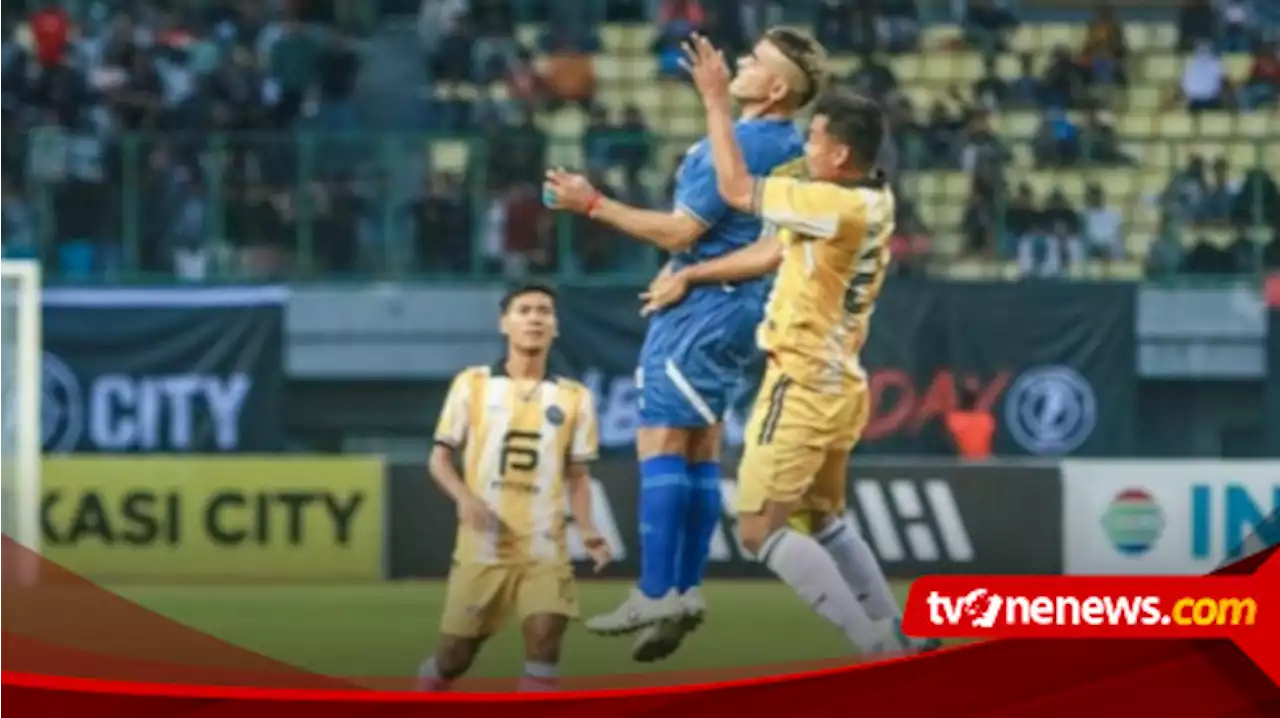 Dibantai FC Bekasi City 3-0, PSIM Yogyakarta Belum Pernah Rasakan Kemenangan di Liga 2