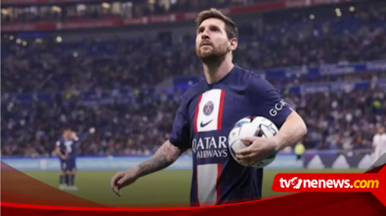 Gol Cepat Messi di Kandang Lyon Perkuat Kepemimpinan PSG