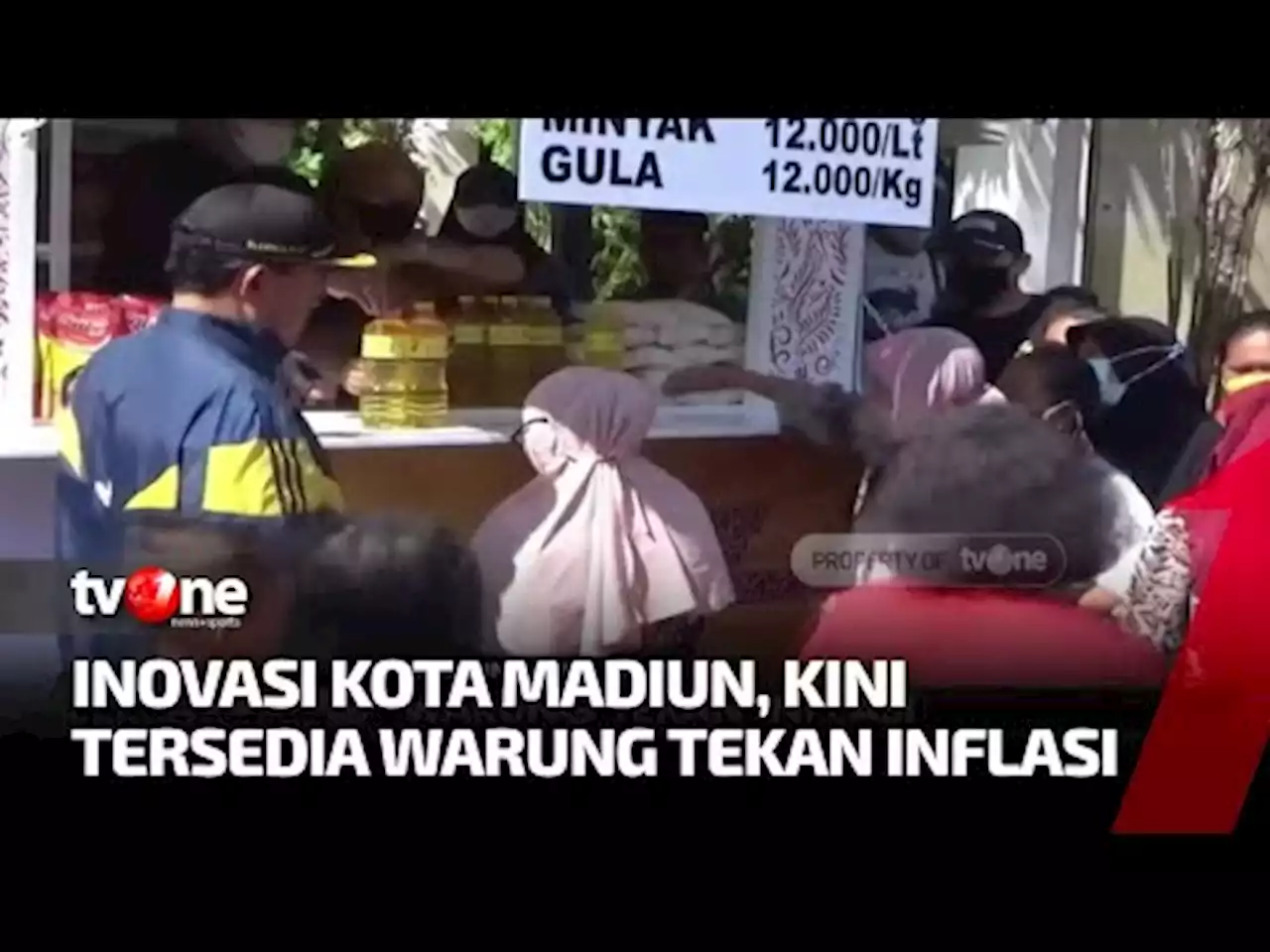 Warung Tekan Inflasi di Kota Madiun, Menjual Sembako dengan Harga Lebih Murah - tvOne