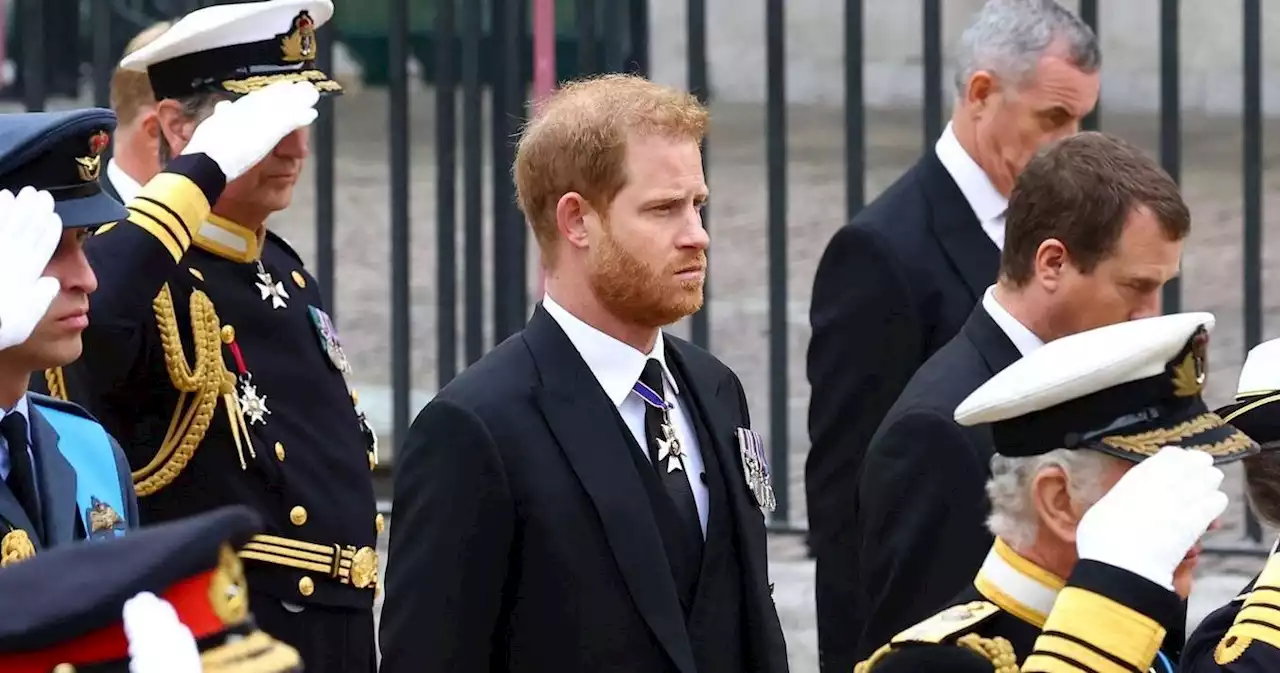 Prince Harry Didn't Salute Queen's Casket as It Was Loaded Into Hearse