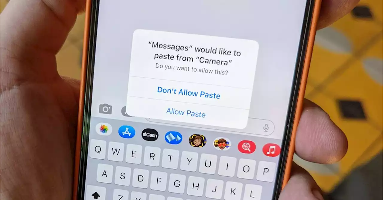 Apple confirms frequent “allow paste?” prompts in iOS 16 are a bug