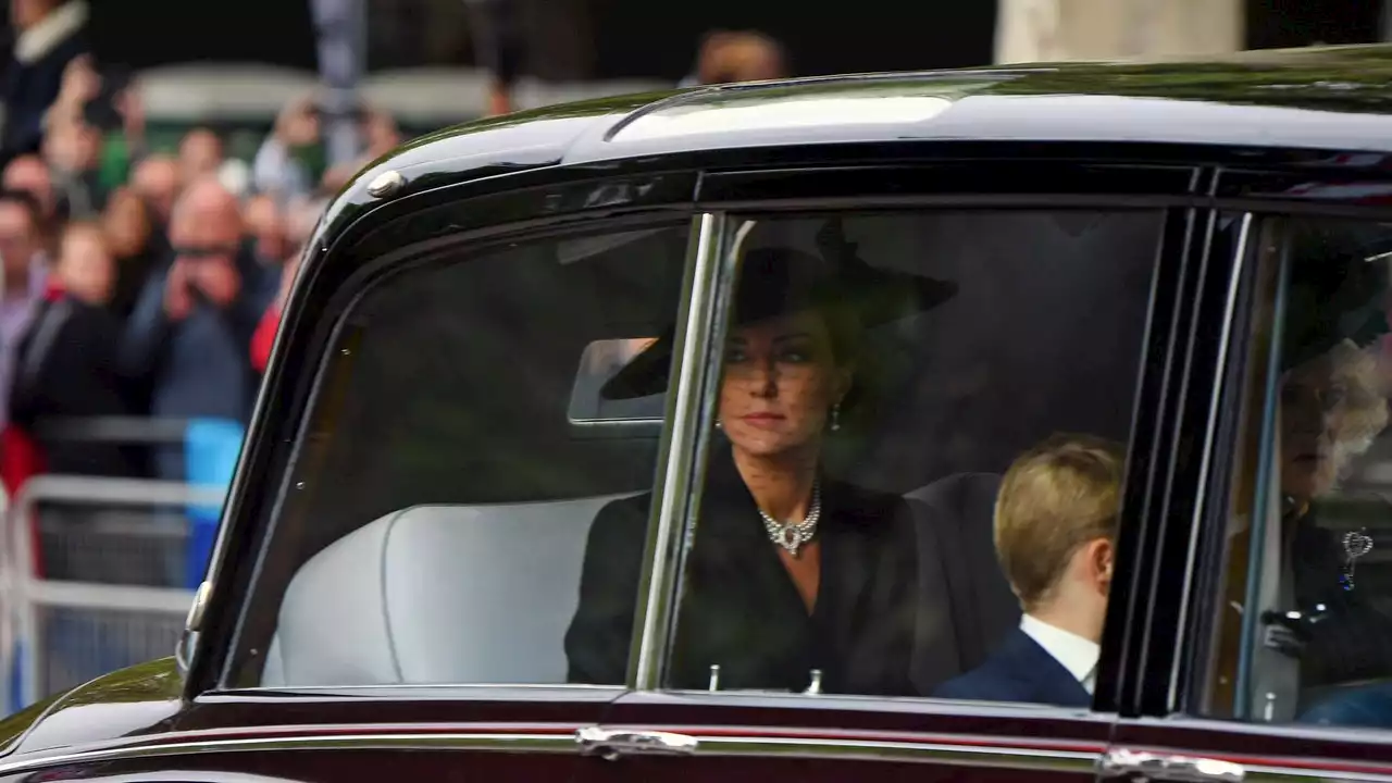 The Princess of Wales Pays Her Respects With Sentimental Pearls at the Queen’s State Funeral