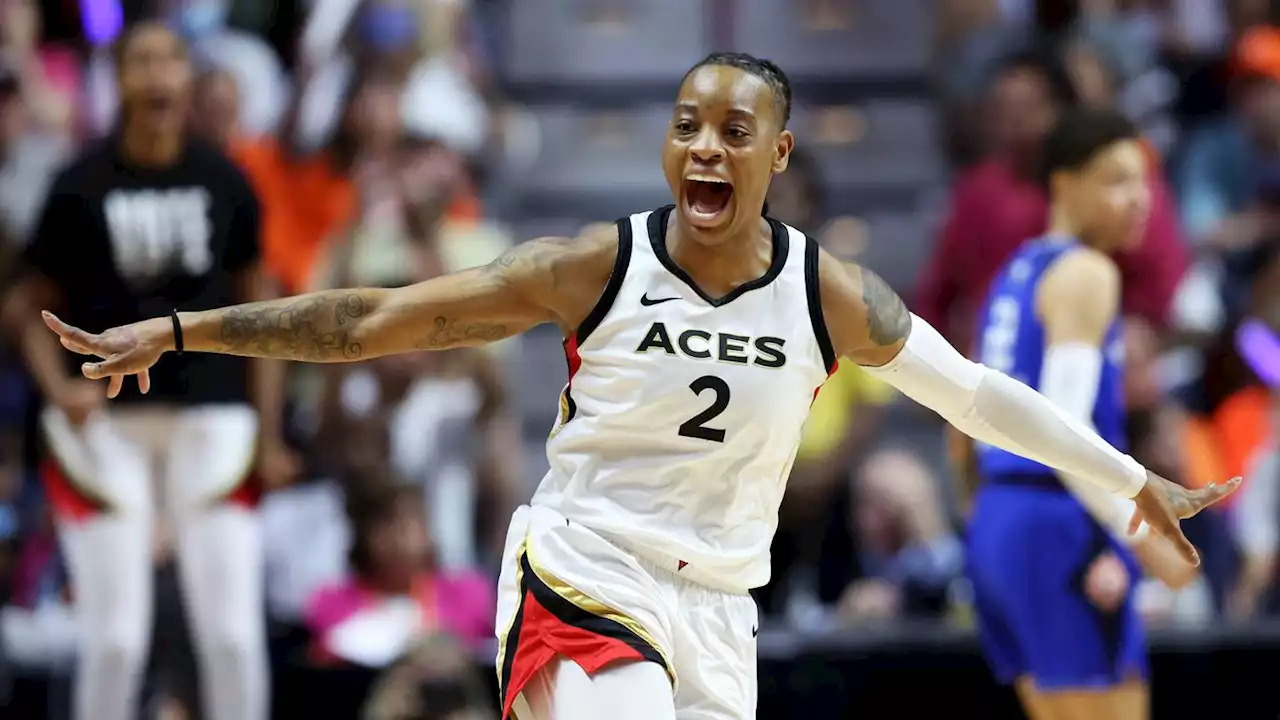 Riquna Williams steps up off the bench to help Las Vegas Aces clinch WNBA championship