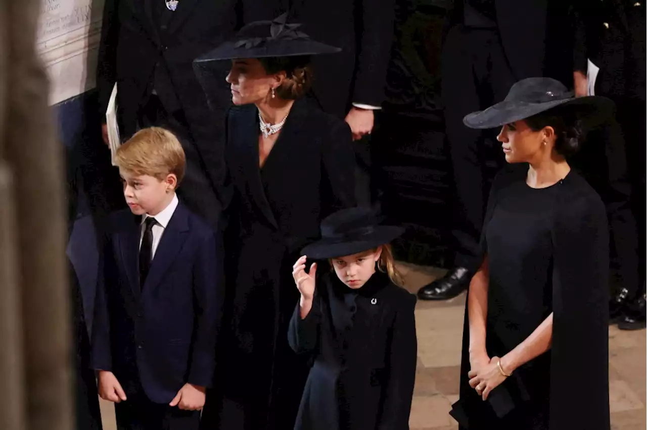 Catherine, Princess of Wales, and Meghan, Duchess of Sussex, Wear British Designers to Queen Elizabeth II’s Funeral With Sentimental Jewelry