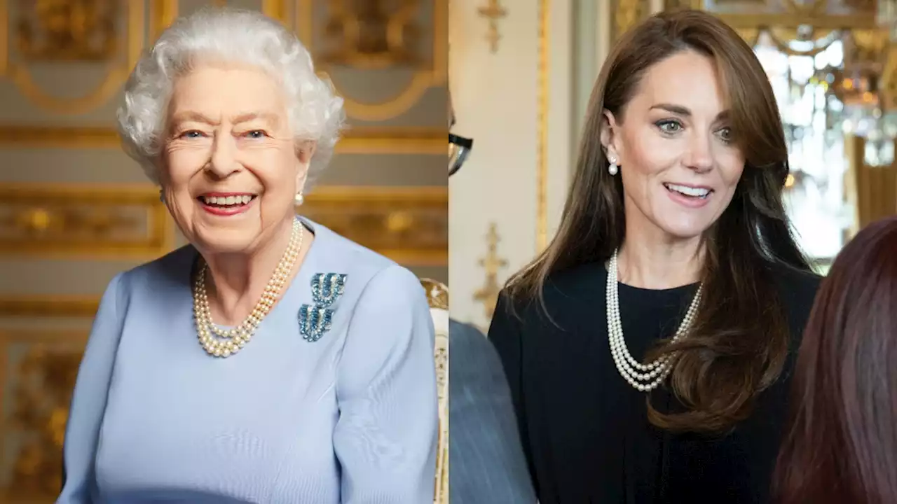 Queen Elizabeth II’s Final Portrait and the Passing of Her Favorite Necklace to Catherine, Princess of Wales