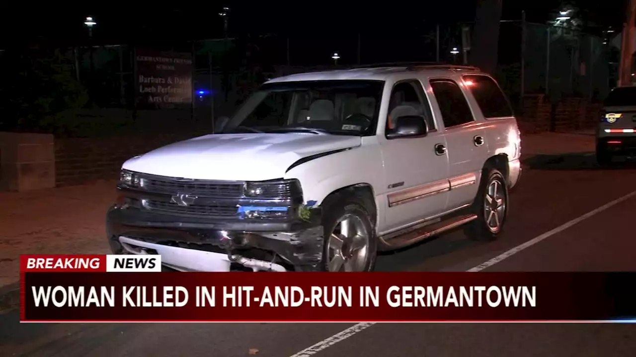 Woman on sidewalk struck, killed in Germantown hit-and-run; police say 4 people fled the scene