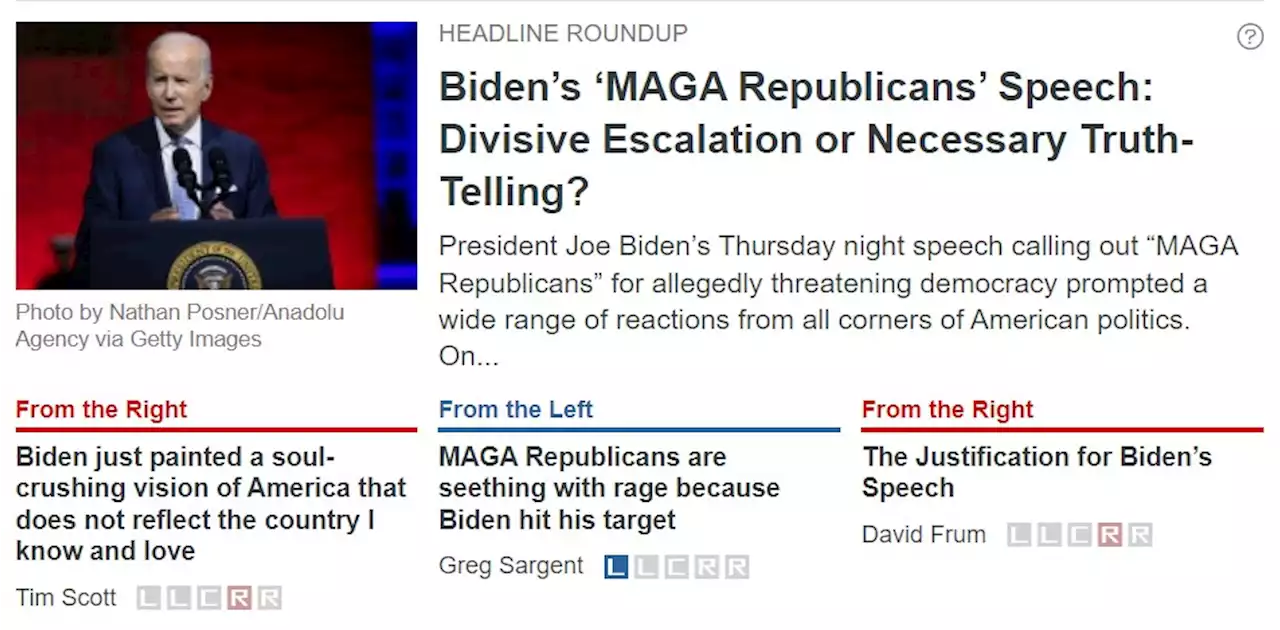 Biden’s ‘MAGA Republicans’ Speech: Divisive Escalation or Necessary Truth-Telling?