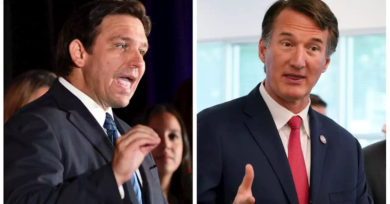 DeSantis and Youngkin split on midterm strategies, offering 2024 tease