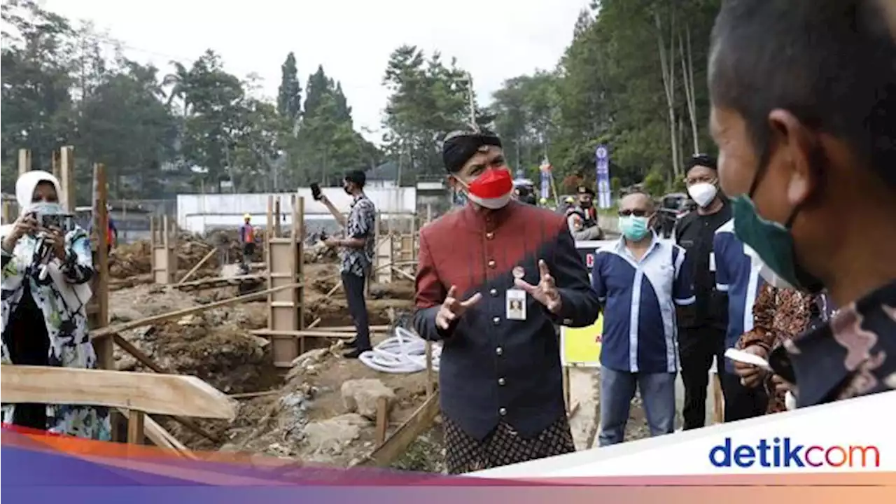 Tinjau Revitalisasi GOR di Wonosobo, Ganjar: Jangan Dikorupsi!