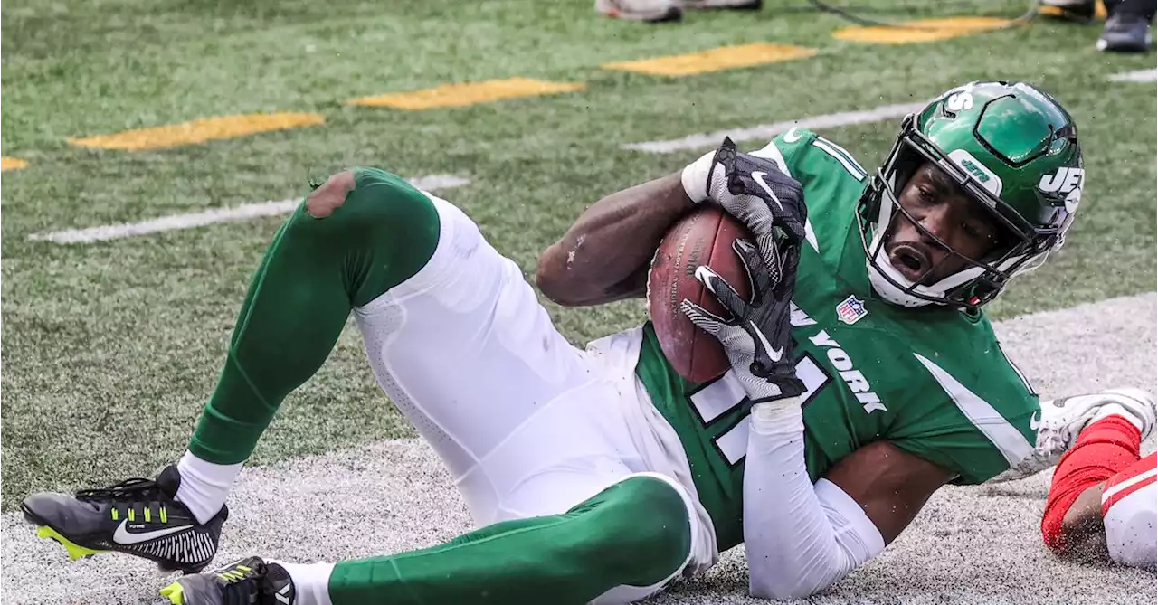 Report: Seahawks explored trading for Jets wide receiver Denzel Mims