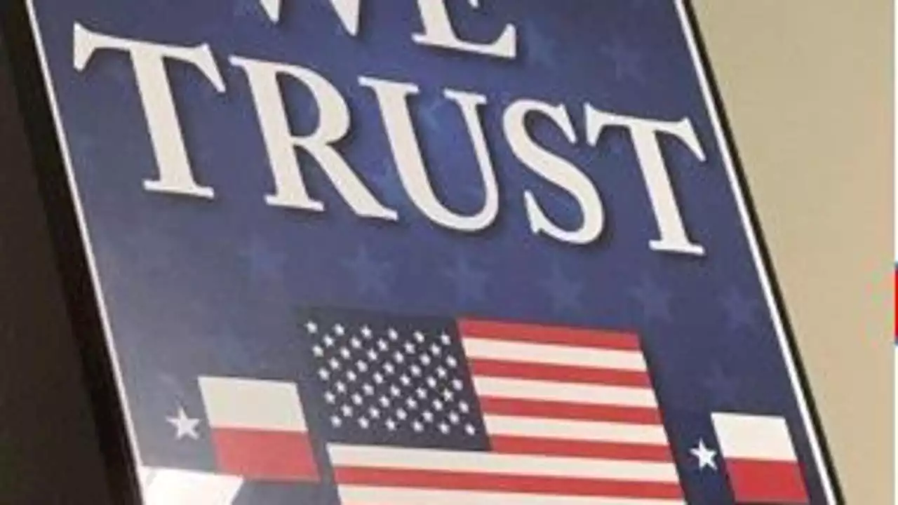 'In God We Trust' signs at North Texas schools break the law, parents say