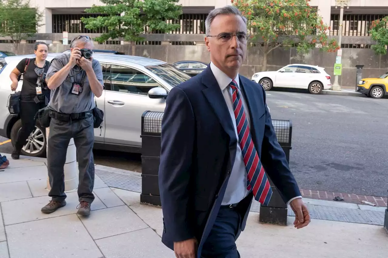 Former Trump White House counsel Pat Cipollone appears before grand jury probing Jan. 6