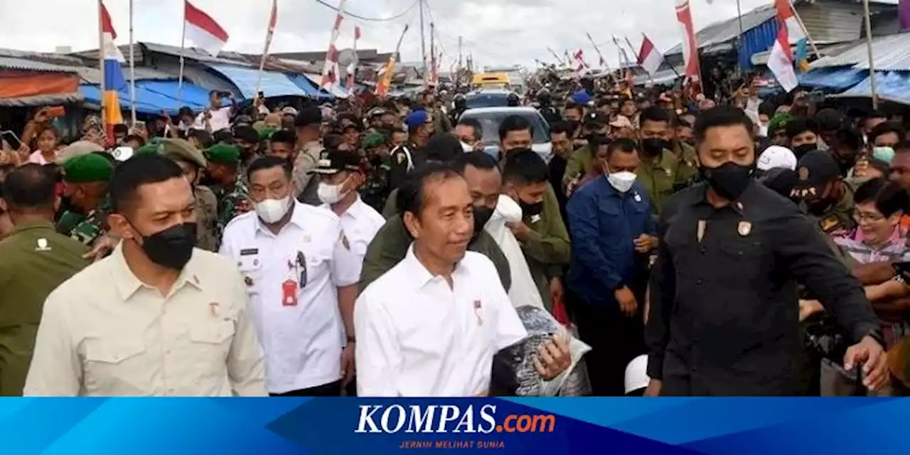 Ribuan Warga Tanimbar Menyemut Sambut Jokowi, Pj Bupati: Terakhir Dikunjungi Presiden Soekarno Tahun 1958