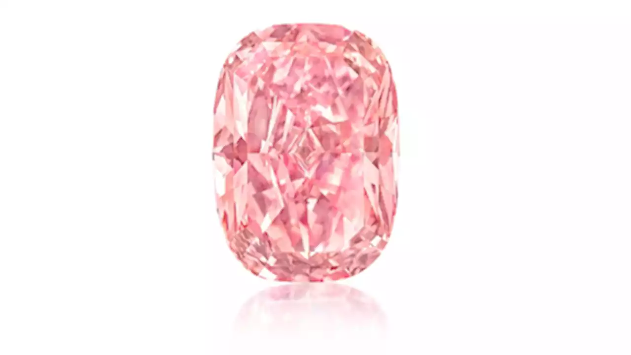 Sotheby's presents the second-largest fancy vivid pink diamond at auction