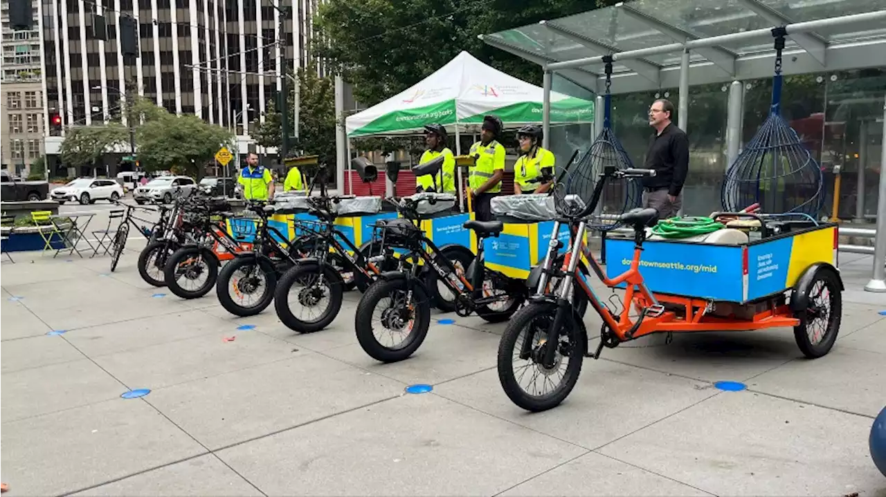 Downtown Seattle rolls out new Clean Team street fleet