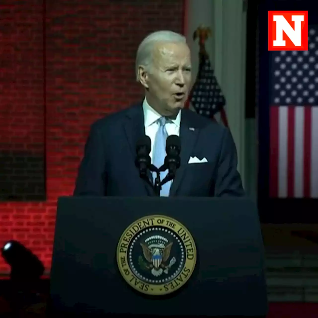 Joe Biden speech highlights as president goes guns blazing after Trump