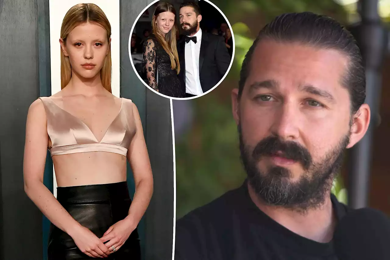 Shia LaBeouf explains how he and Mia Goth reconciled, praises ‘joyful’ daughter