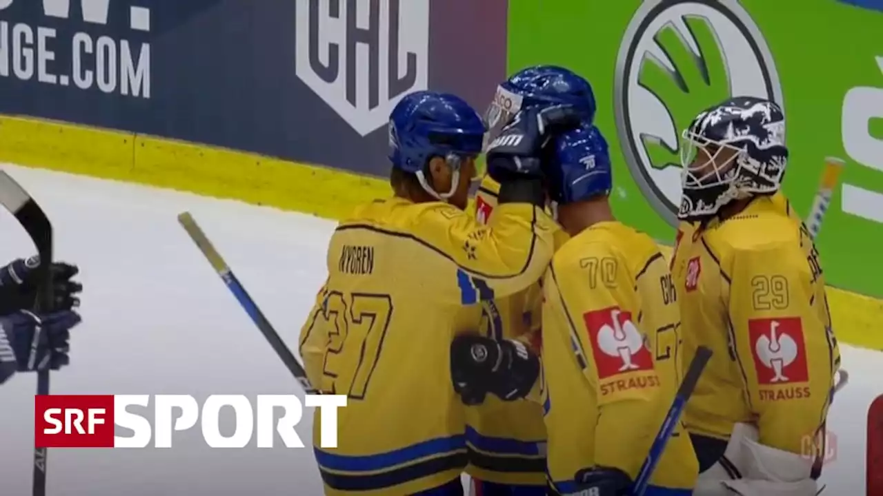 Champions Hockey League - Auswärtssieg: Davos überrascht in Skelleftea