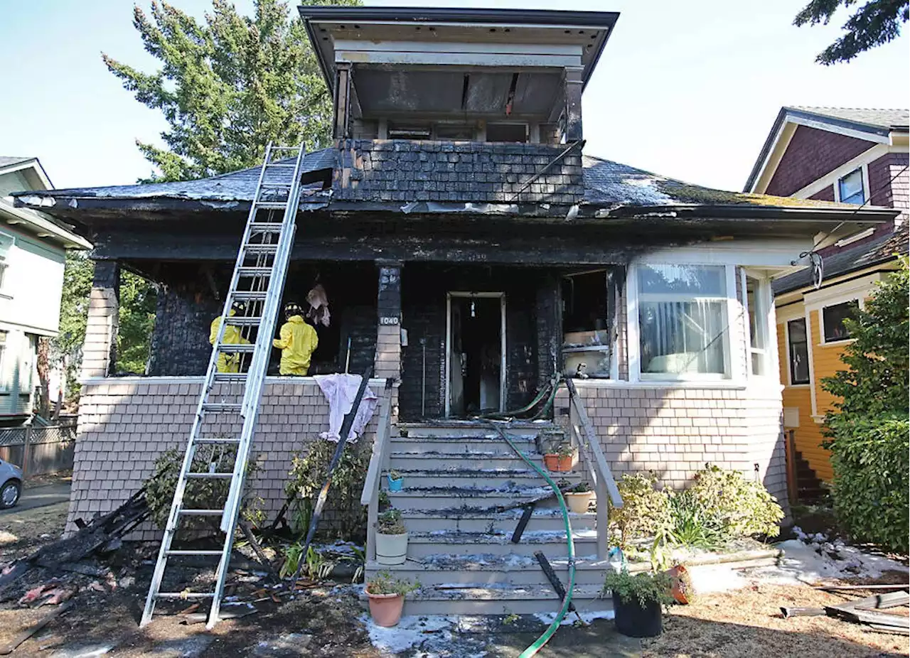 North Park boarding house damaged by fire