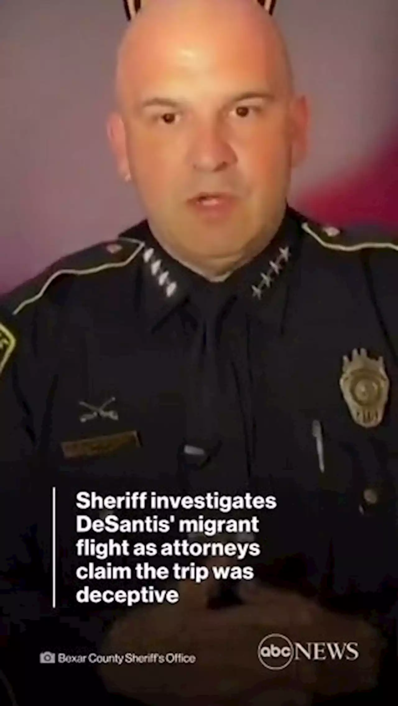 Sheriff investigates DeSantis' migrant flight as attorneys claim the trip was deceptive