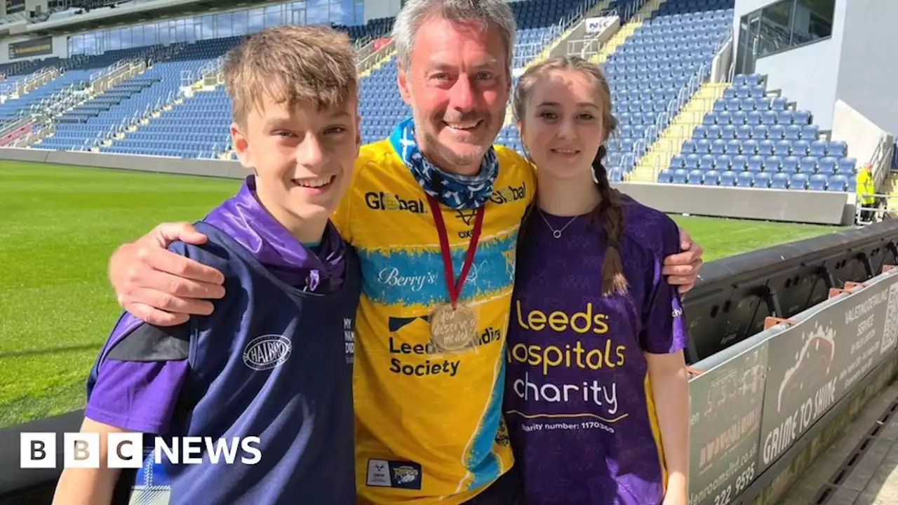 Leeds: Man's 165-mile run for MND in memory of wife