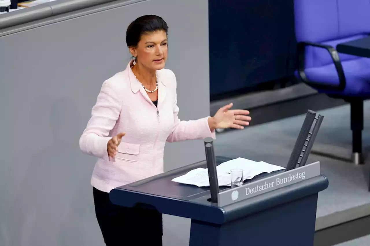 Nach ihrer Rede im Bundestag: Linke-Fraktion streitet mit Sahra Wagenknecht