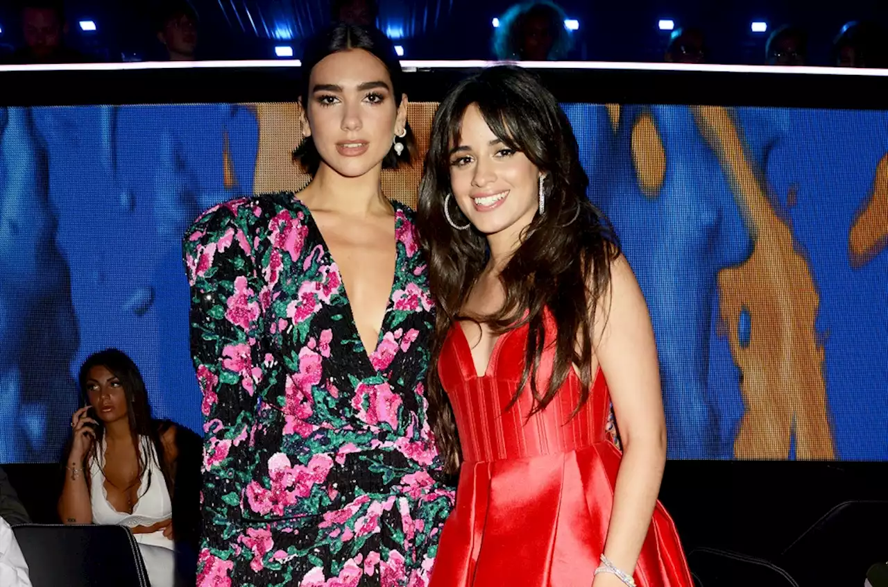 Camila Cabello & Dua Lipa Have a Sweet Interaction at Coldplay’s Bogotá Show