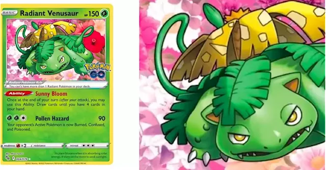 The Cards Of Pokémon TCG: Pokémon GO Part 2: Radiant Venusaur