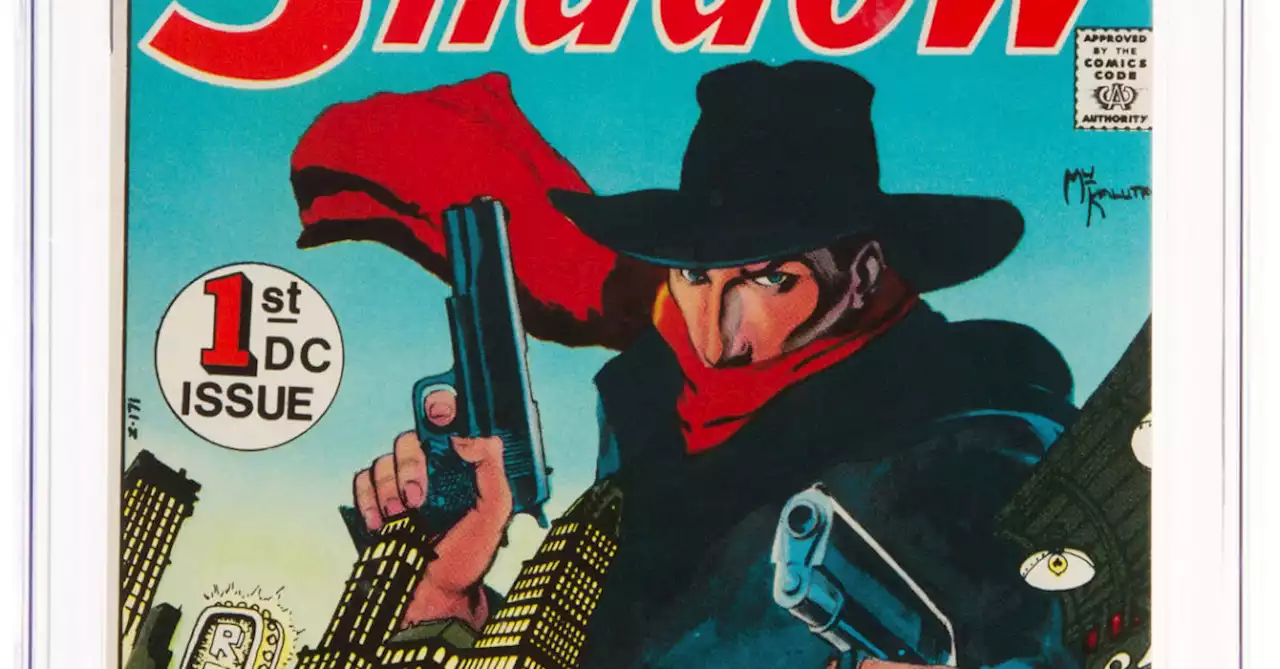 The Debut of the Shadow at DC Comics, Up for Auction