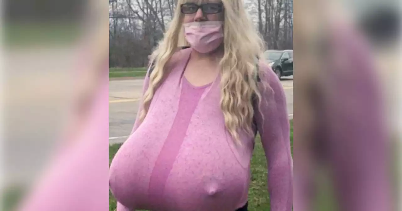 Ontario school board defends teacher's right to wear massive prosthetic bust at work