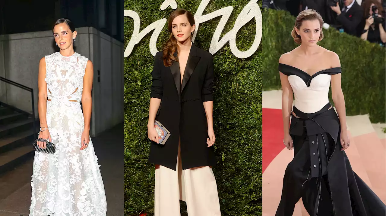 Emma Watson Chose Her Red-Carpet Uniform Years Ago