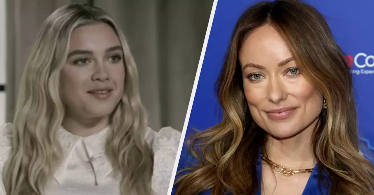 Florence Pugh Said She's “Totally In Love” With Olivia Wilde In 2019 & It Makes The Feud Rumors Even Sadder