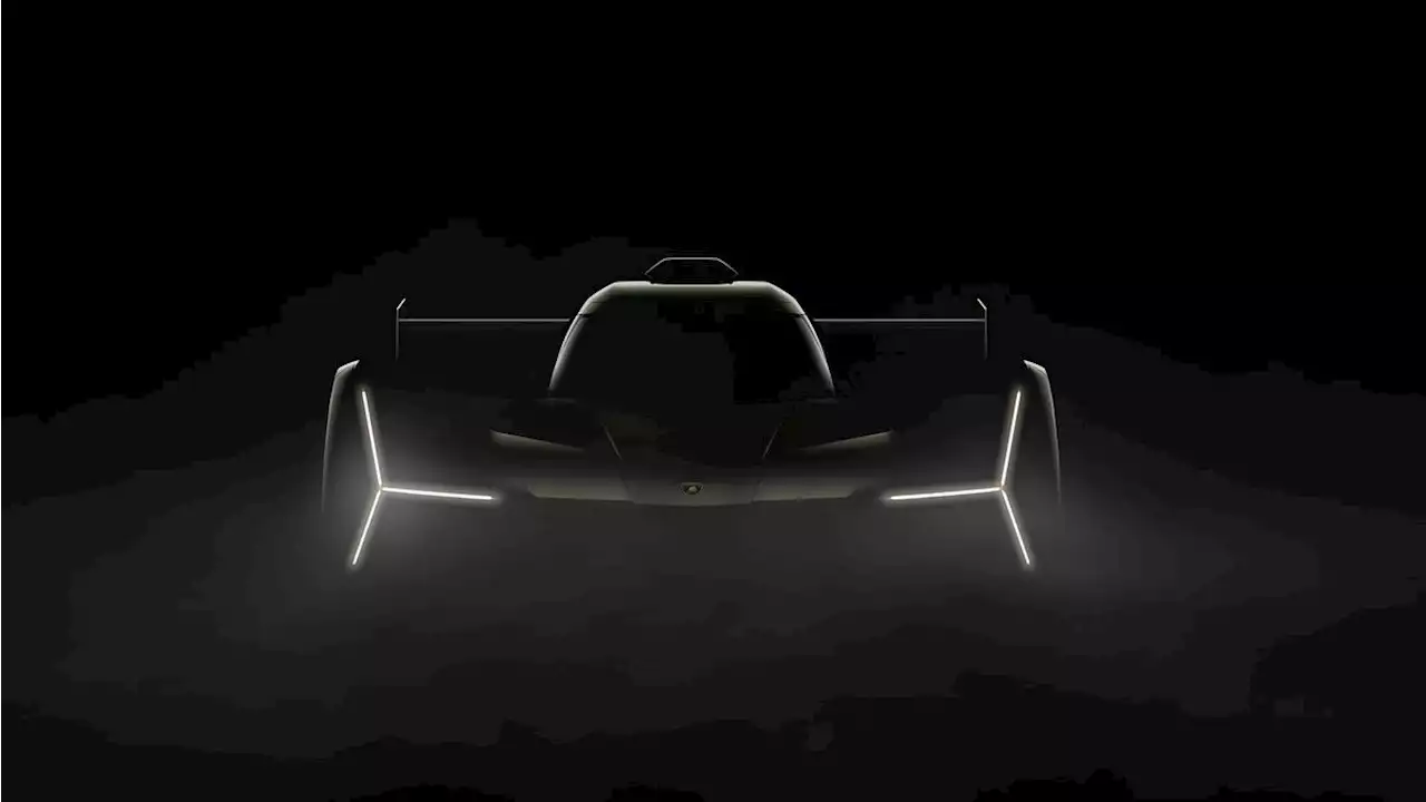 Lamborghini's new LMDh hybrid endurance racer revealed