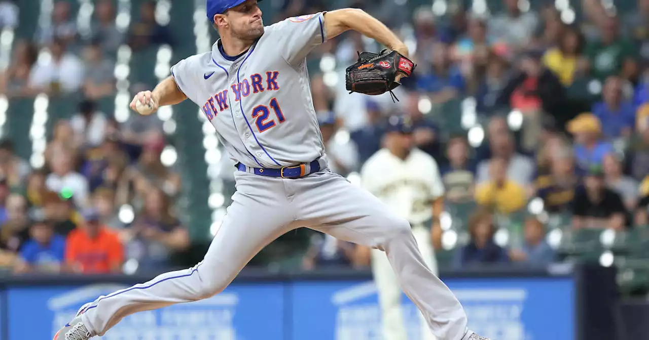 Max Scherzer tosses 6 perfect innings in return from injury, Mets clinch playoff spot