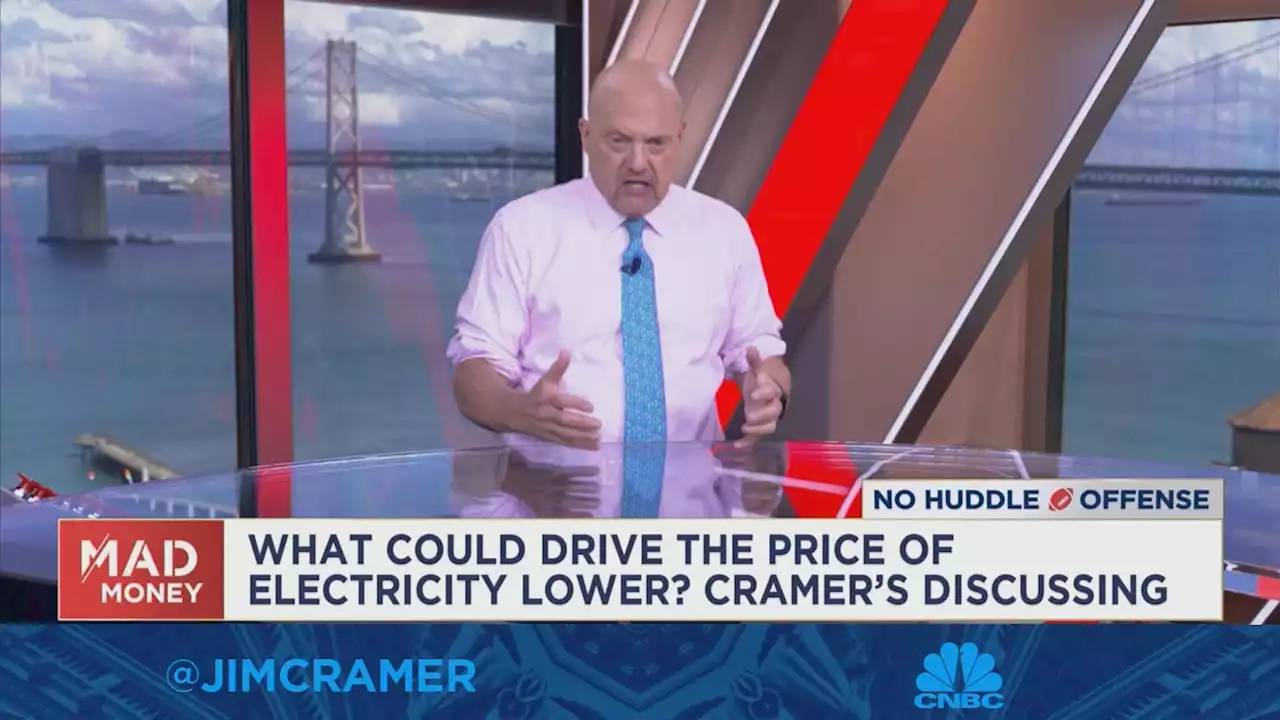 Jim Cramer says there are only two ways to get the price of power down