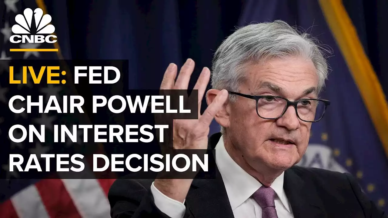 LIVE: Chairman Powell speaks after Fed hikes interest rates by 0.75% to fight inflation — 9/21/2022