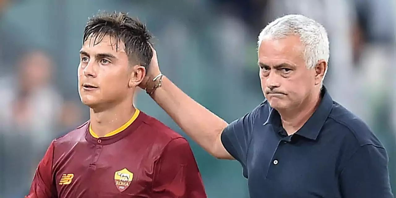 Mourinho trema, Pellegrini e Dybala a rischio con l'Inter