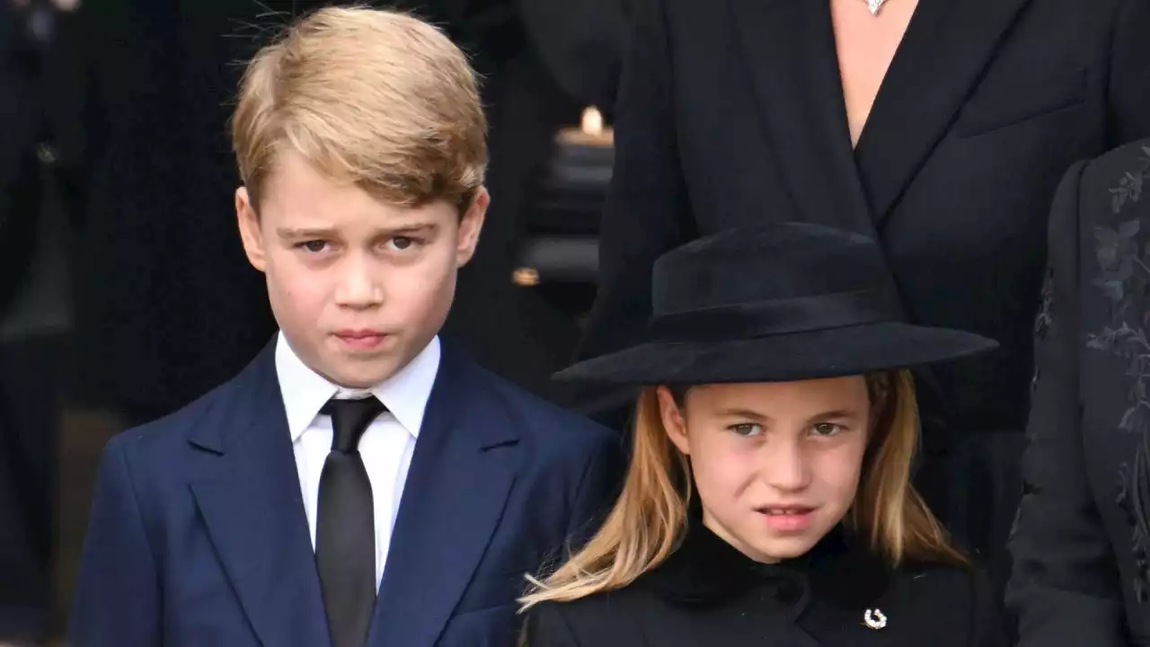 How Charlotte Kept George 'in Line' During Queen Elizabeth's Funeral