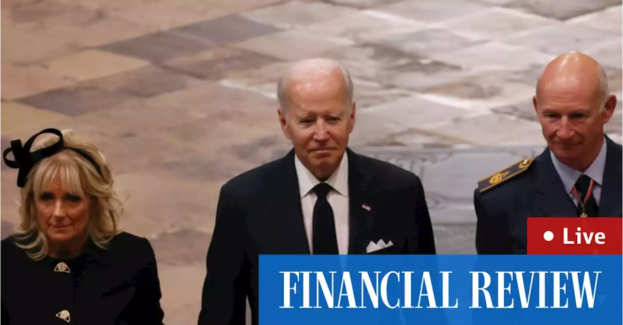 Queen Elizabeth laid to rest updates LIVE: World’s most powerful including Joe Biden in the cheap seats at Queen’s funeral