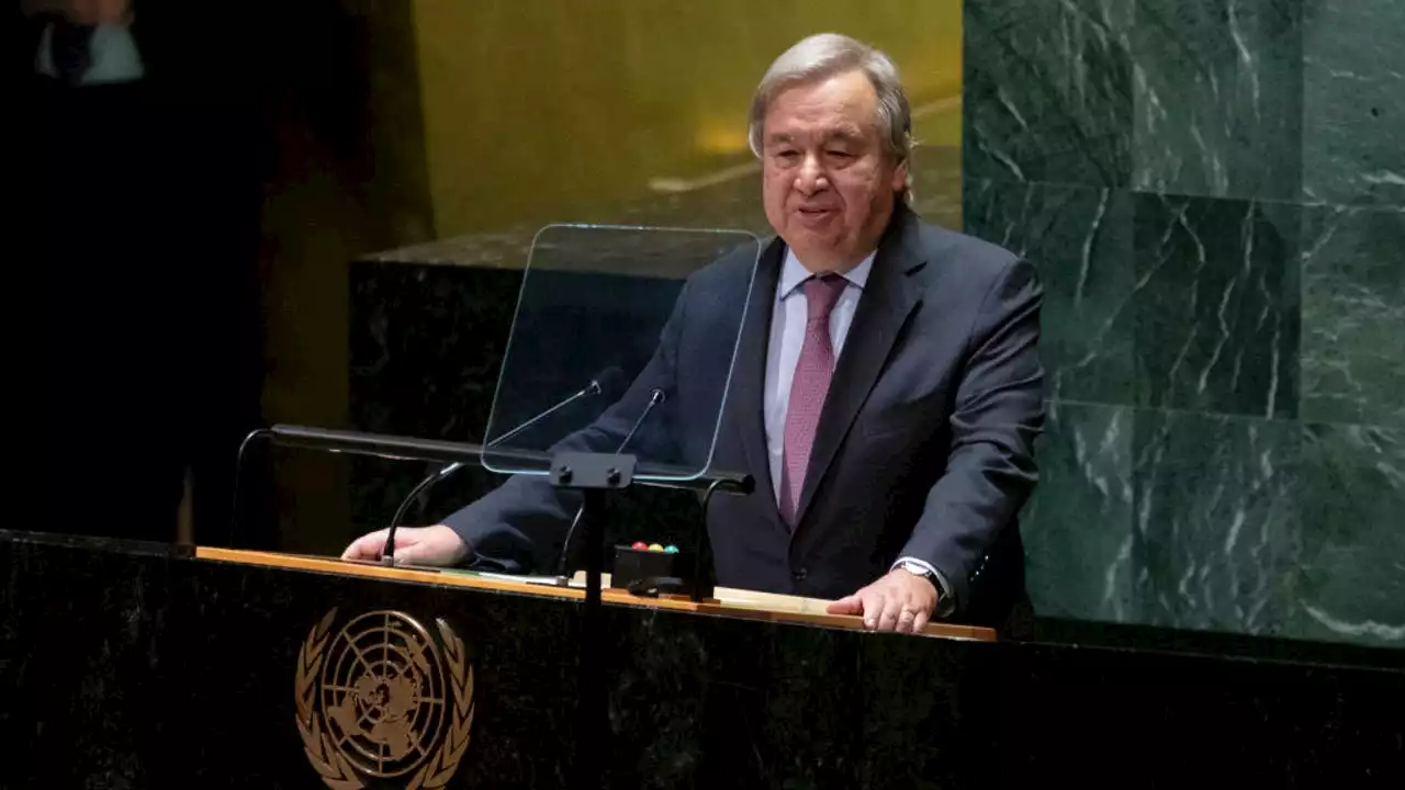 UN chief warns world is in 'great peril' as leaders arrive for General Assembly 2022