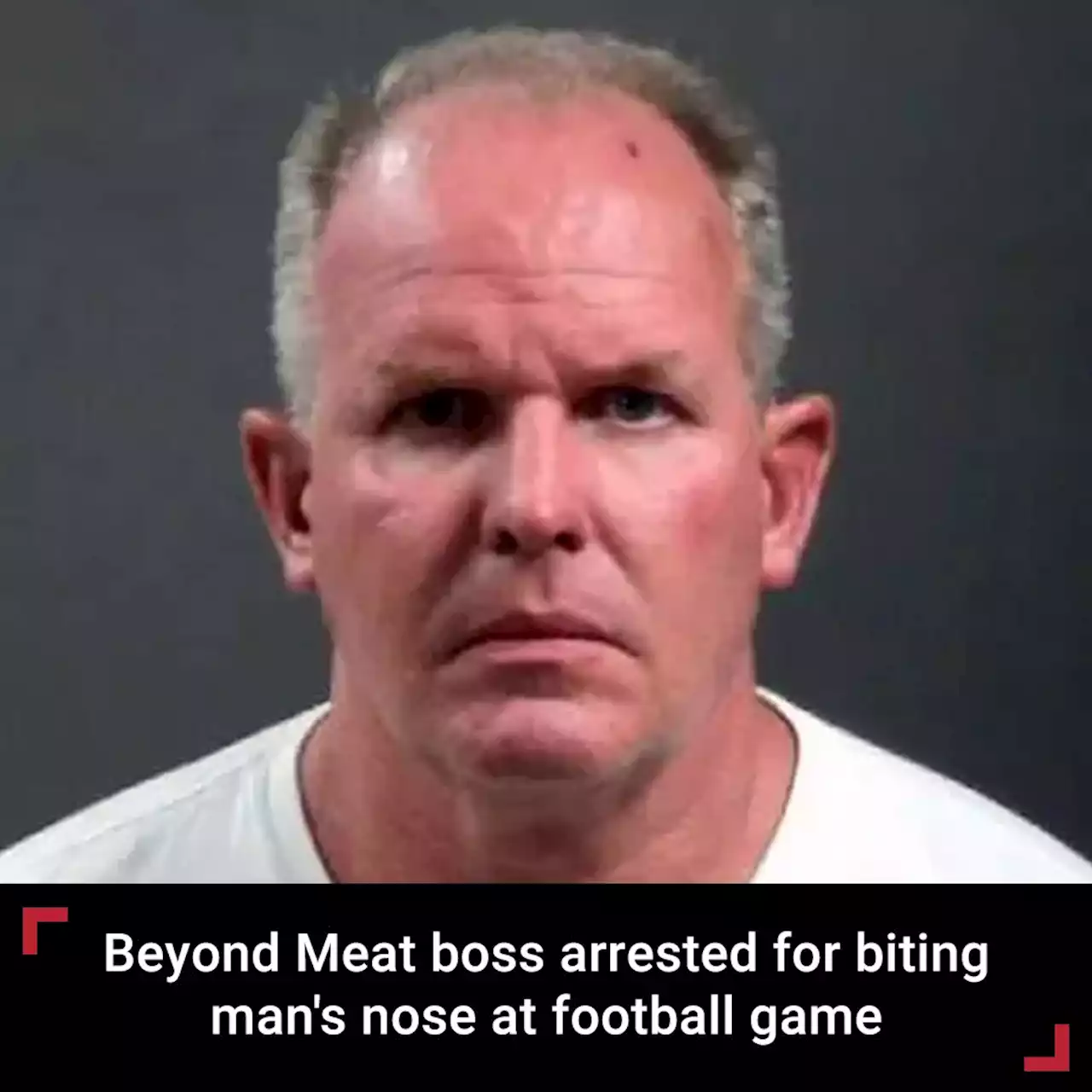 Los Angeles-based Beyond Meat COO, Doug Ramsey, arrested for biting driver's nose after Arkansas football game