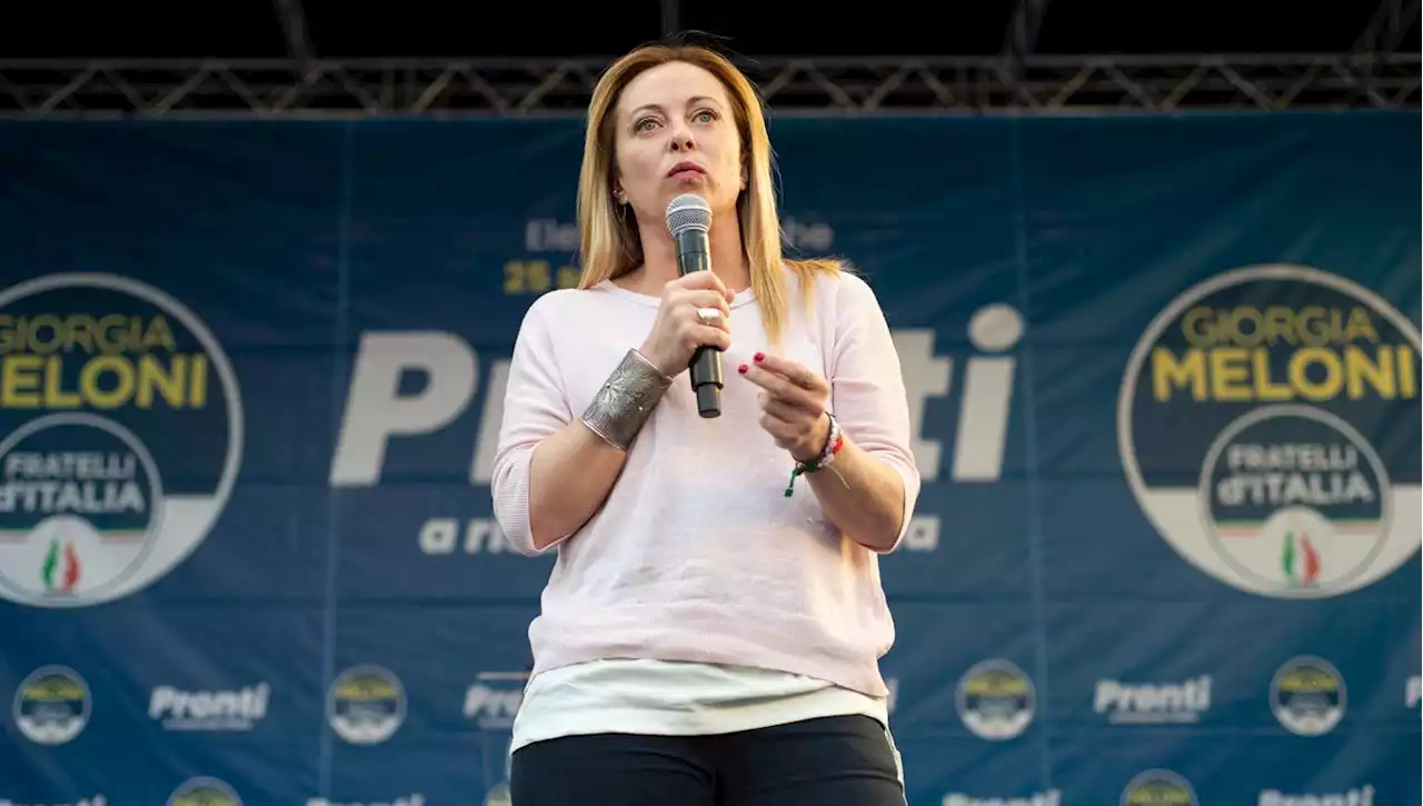 Italie : cinq questions sur la leader d'extrême-droite Giorgia Meloni, en tête de la course aux législatives