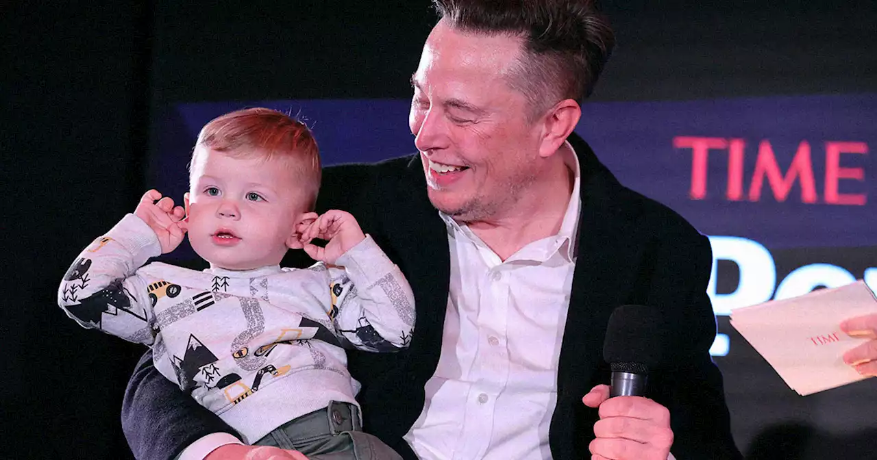 Elon Musk's Two-Year-Old Son Frustrated When Toy Rocket Won't Reach Orbit