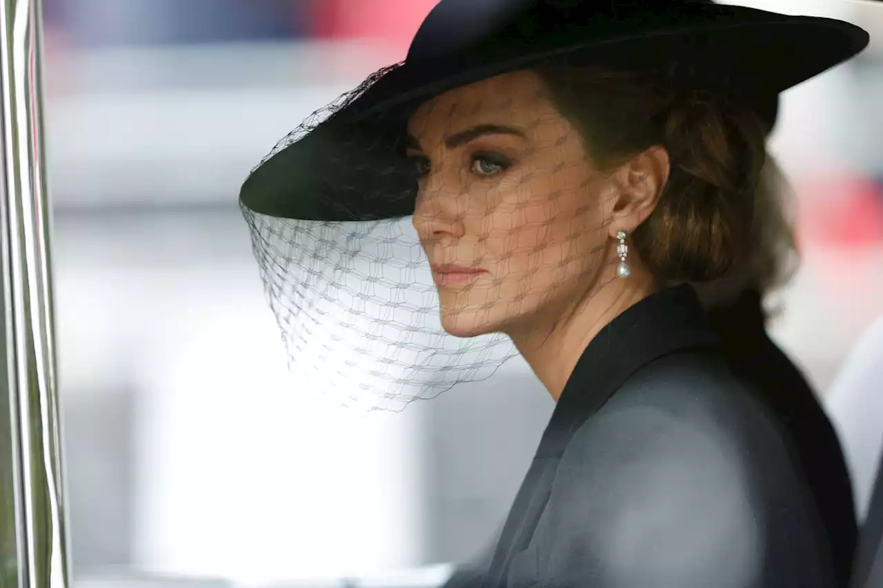 Princess Kate Honored the Queen with Her Dress and Jewelry at Her Funeral