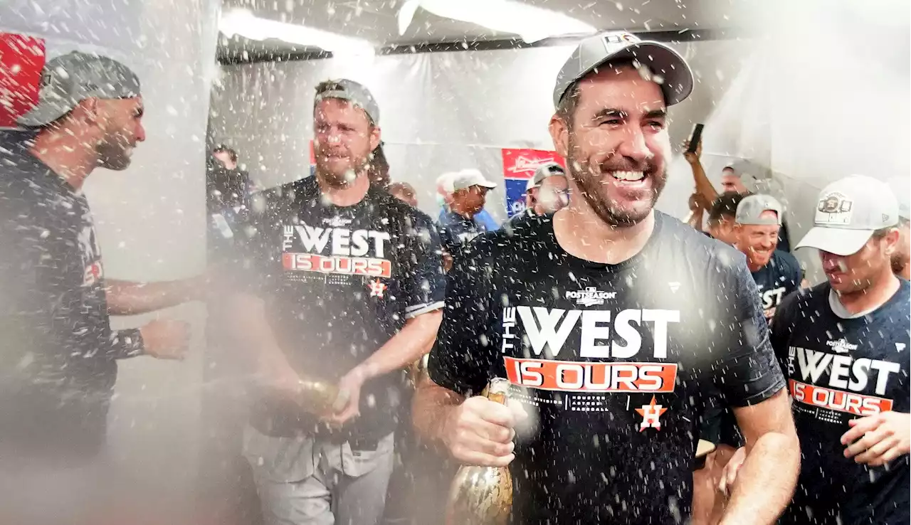 What Justin Verlander told his teammates in R-rated clubhouse speech after Astros clinched AL West