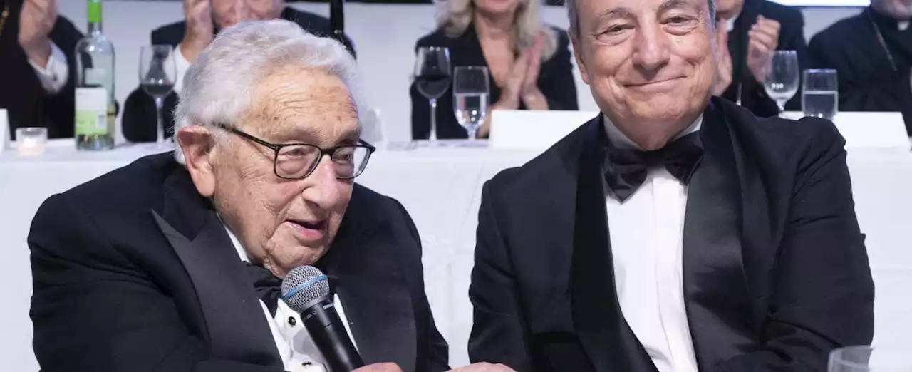 Il tributo di Henry Kissinger a Mario Draghi: 'Coraggio e visione, senza partigianerie'