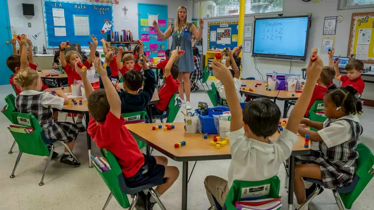 Holy Spirit Catholic School 1 of 2 Florida schools honored by feds for academic performance