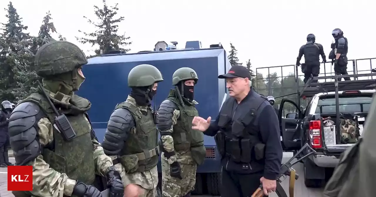 Mobilmachung: Lukaschenko bereitet Weißrussland auf mögliches Kriegsrecht vor | Kleine Zeitung