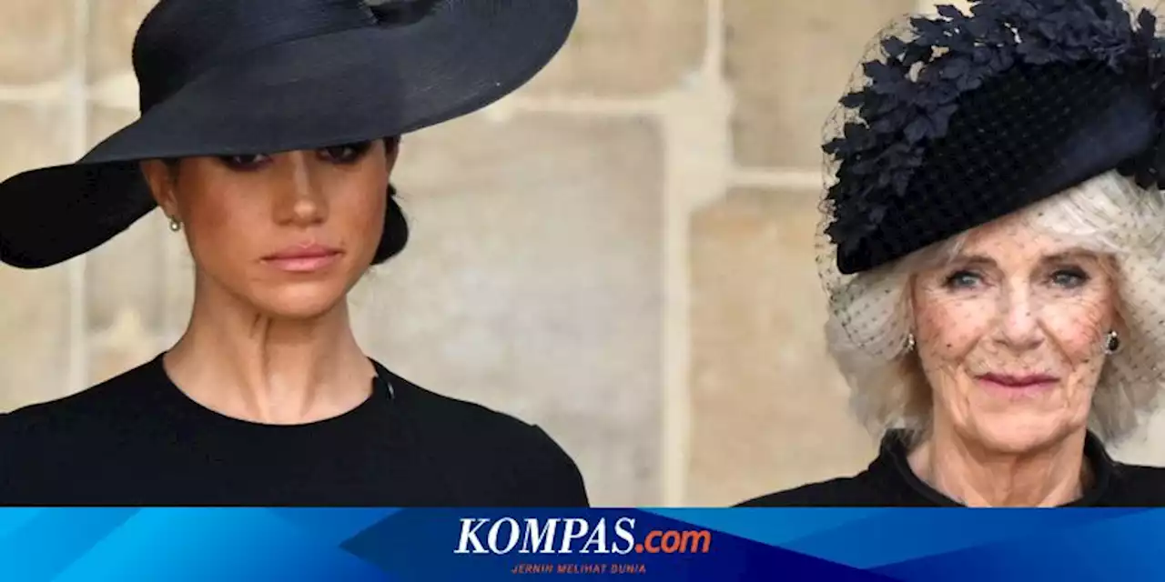 Momen Emosional Meghan Markle Berlinang Air Mata saat Pemakaman Ratu Elizabeth II